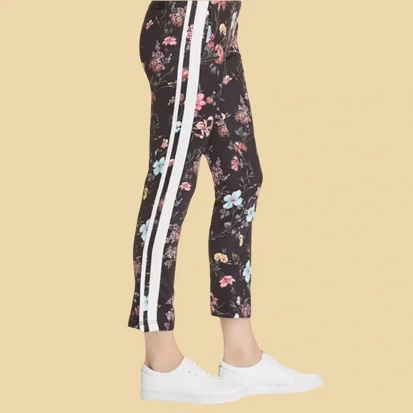 PAM & GELA Fineline Floral Track Pants